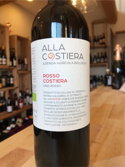自然派ワイン 【赤】 ロッソコスティエッラ【2020】